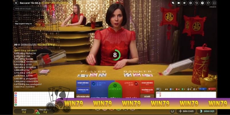 Cách chơi baccarat Win79 chuẩn xác nhất