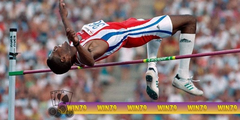 Khám phá cầu thủ nhảy cao hơn xà ngang